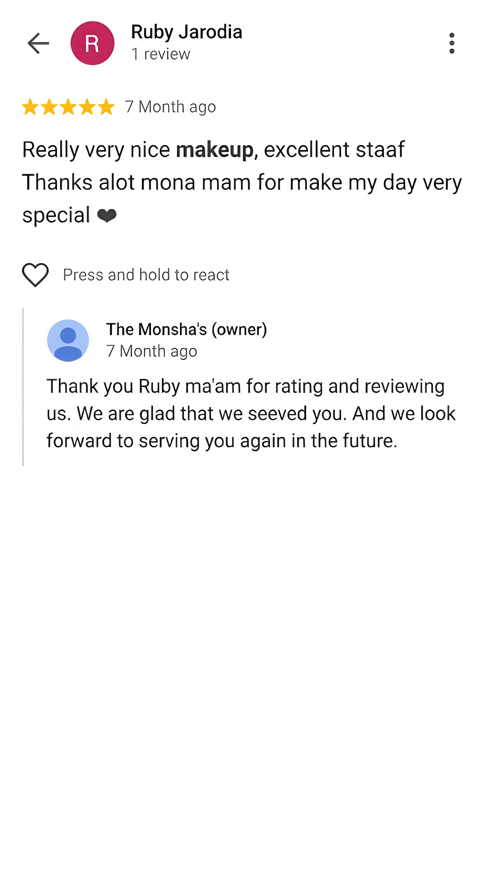 review