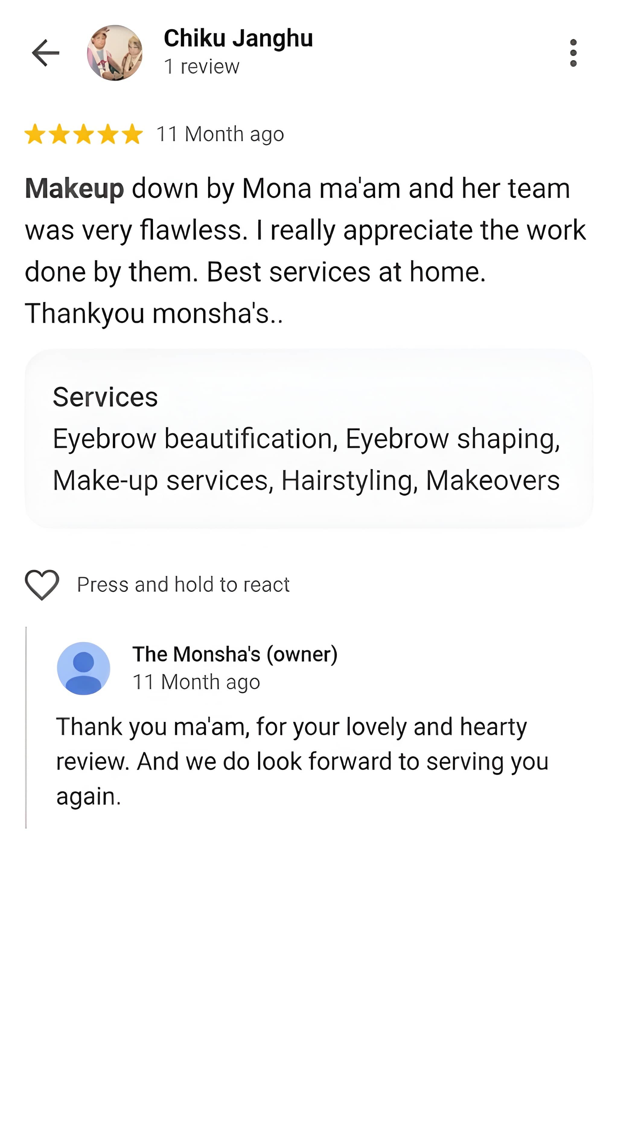 review