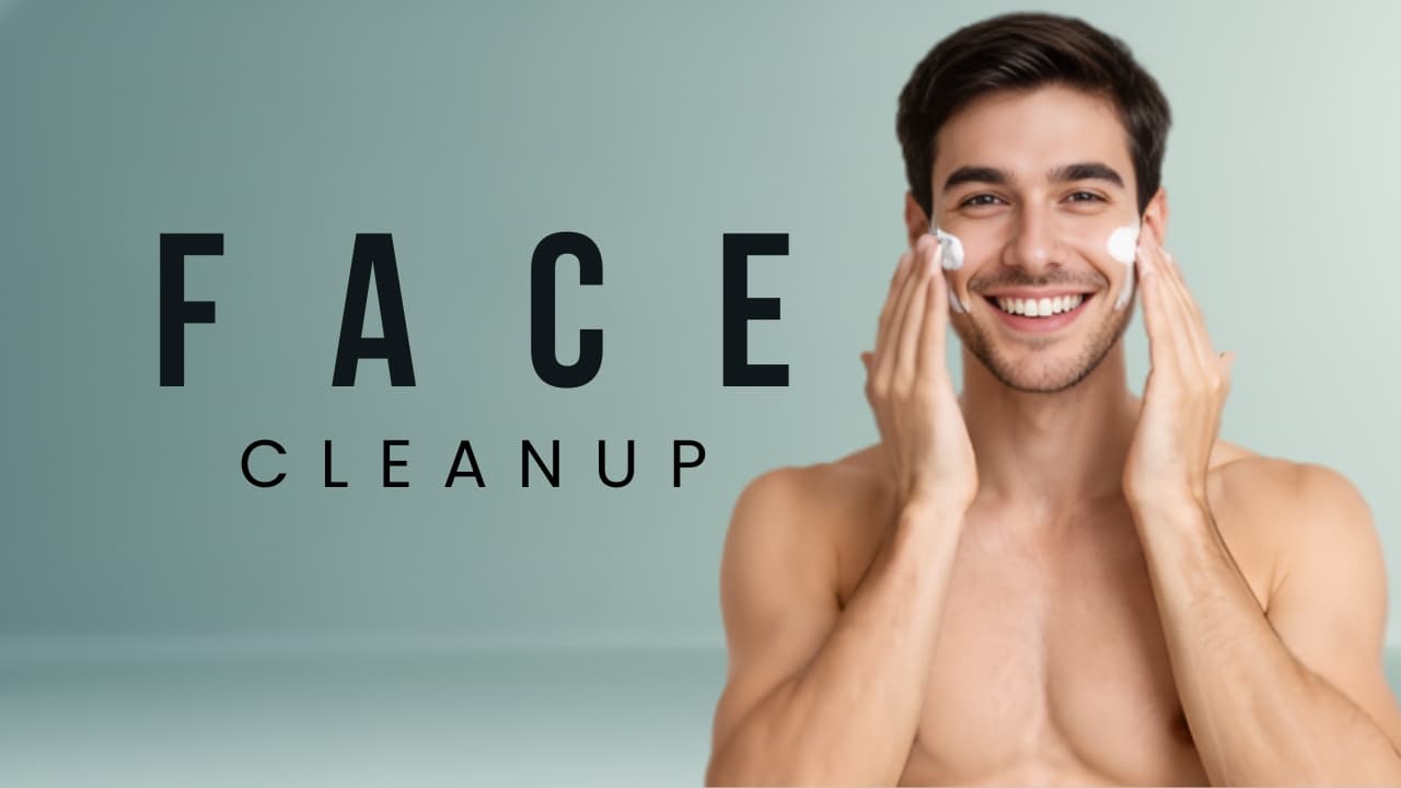 Men’s Face & Neck Cleanup