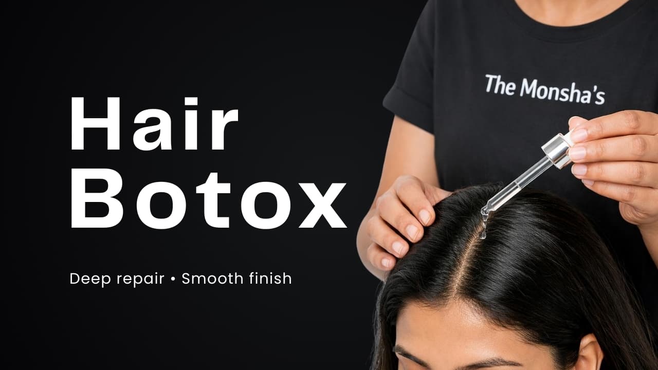 Women Hair Botox Treatment