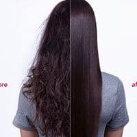 Hair Straightening (Below Waist)