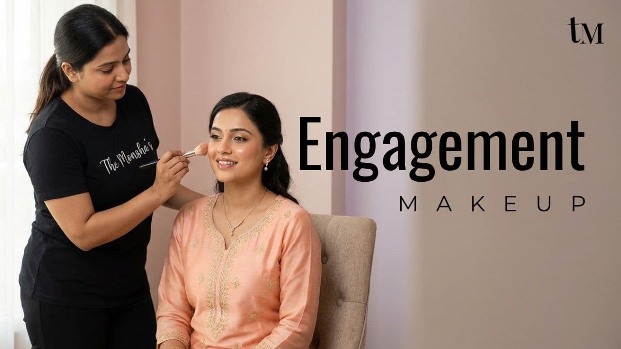 Engagement Makeup Services at Home