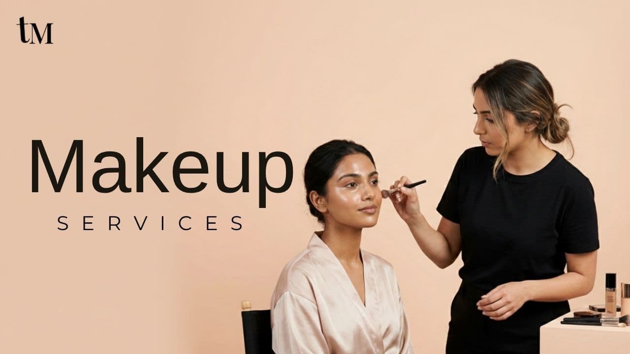 Makeup services at home for women